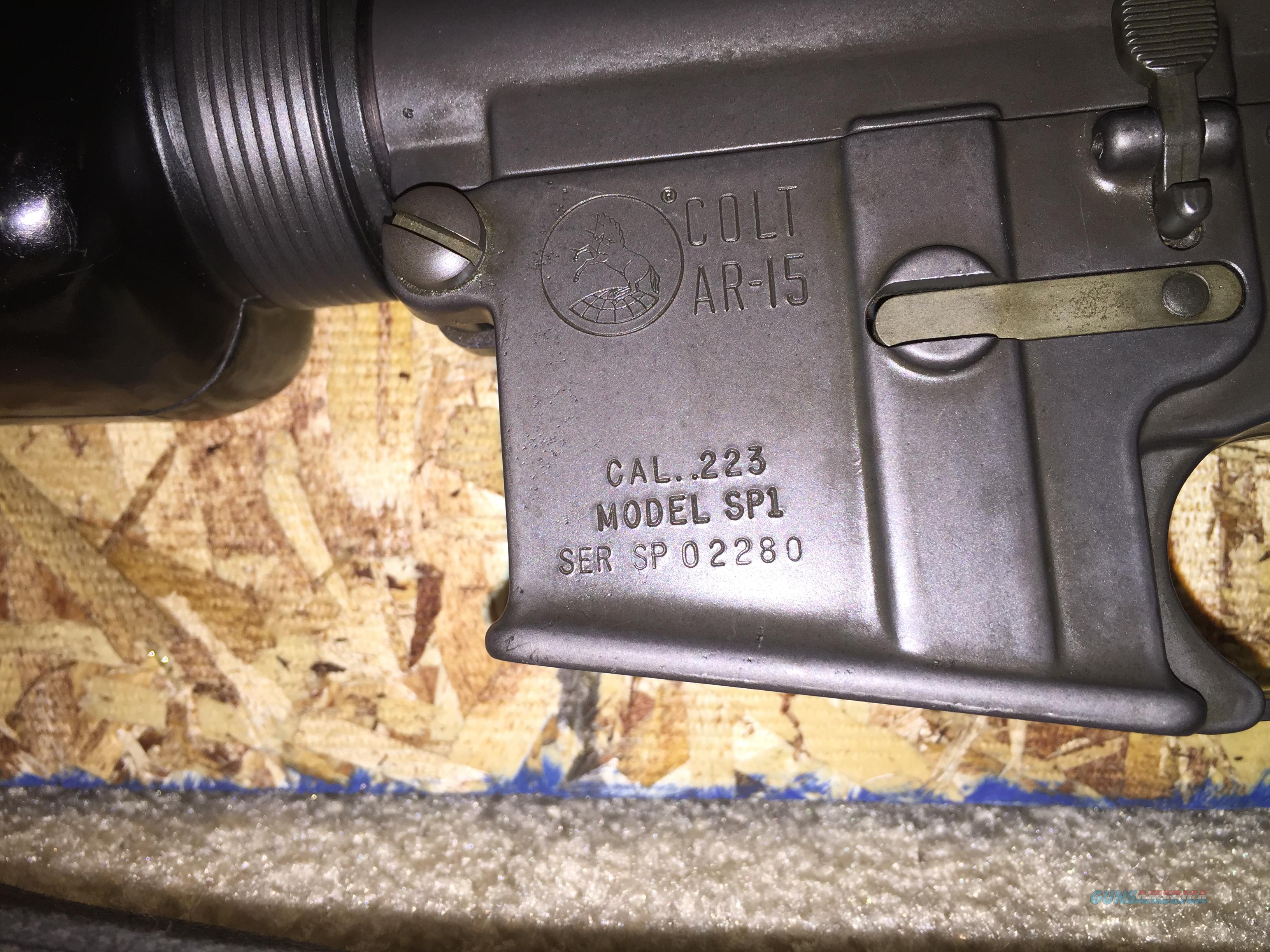 colt ar 15 post ban serial numbers
